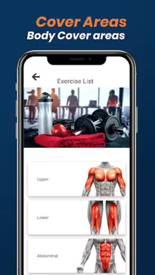 Body Fitness - Gym Workout Mobile Trainer android App screenshot 1